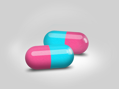 Make Some Pills blue icon medical pill purple