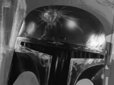 Boba boba fett digital intuos5 painting photoshop star wars