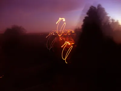 Pure Luck blur colour image making light moon photography point and shoot rule of thirds trees window