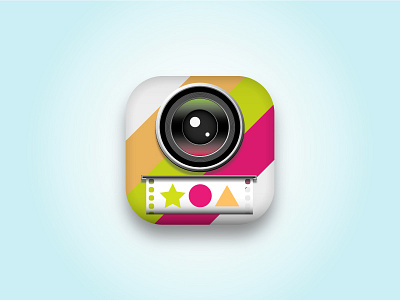 Shape Camera app camera circle icon ios iphone old photo shape shapes square triangle