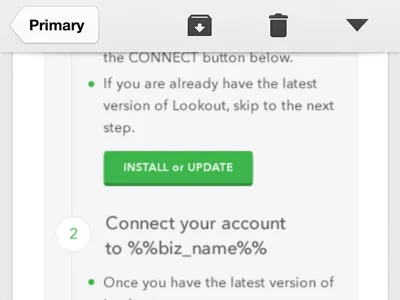 enrollment email button email flat sketch ui