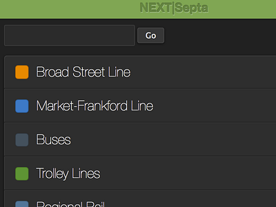 NEXT|Septa Home mobile nextsepta transit