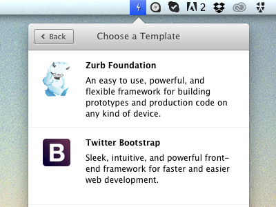 Takana UI app osx takana ui ux webkit wip