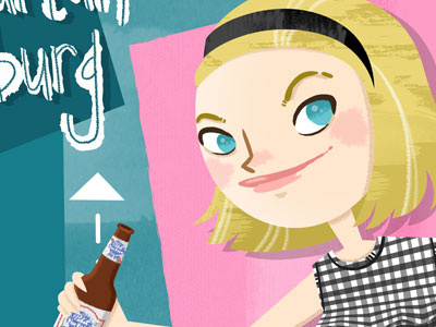 Shag: The Movie art characters fan girls illustration photoshop sparkyart