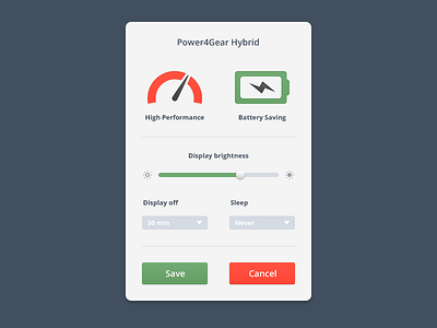 Simple Power4gear Hybrid asus battery flat performance power simple widget