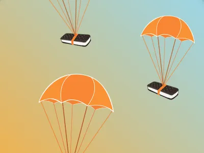 Ice Cream Parachutes!