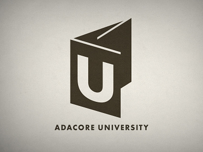 AdaCore U Logo Monochrome Version futura logo university