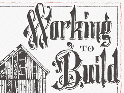Working to Build album barn music
