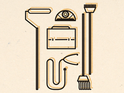 Labor Day Illustration icons illustration labor vector workers