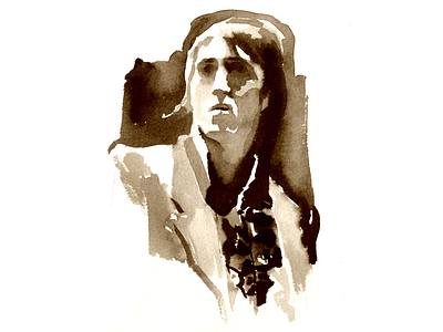 Mike Manville illustration portrait