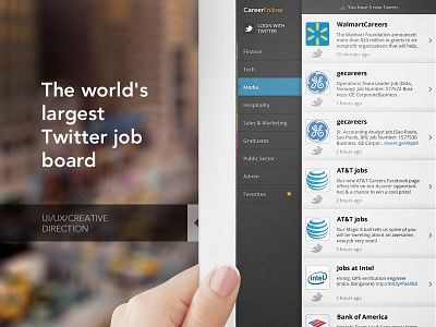 CareerFollow careerfollow job board recruitment twitter