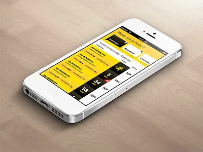 Interface SnelTrein app app design interface mobile public transport ui ux