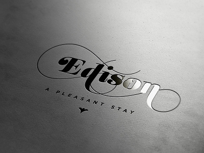 Edison Logo logo typo