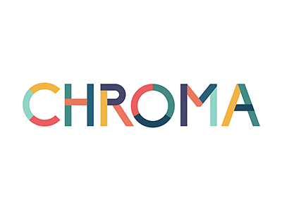 Chroma [GIF] animation custom type gif identity lettering logo sans serif type