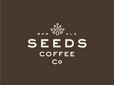 SCCo birmingham coffee logo mark seeds