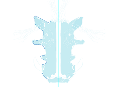Warthog animal illustration vector warthog wip
