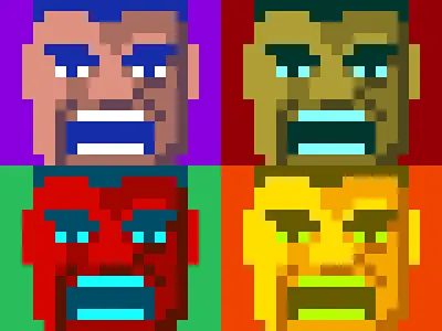 Hulkaverse pixel art