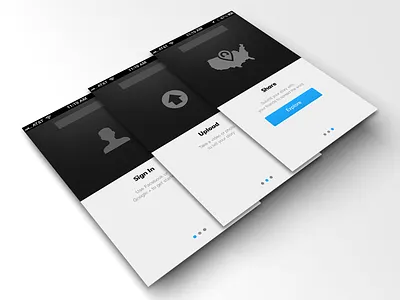 Tutorial / User Ed 7 clean ed icons ios ipad iphone tutorial user wireframes
