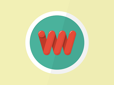 Imagine Logo badge flat i icon logo m n ui w