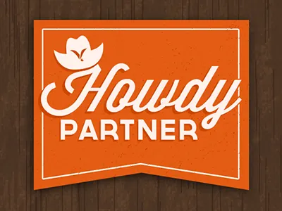 Howdy Partner! cowboys partner western wood texture cowboy hat