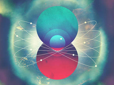 Eva. geometric illustration orbit space