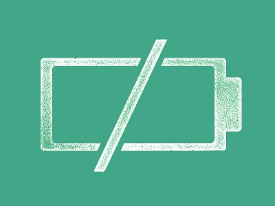 Information Unload battery illustration