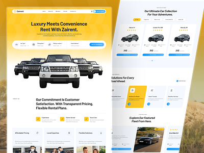 Zairent – Car Rental Service Website car rent website template car rental webdesign figma design landingpage minimaldesign nocodedevelopment rent service website template responsivedesign template design uiuxdesign webdesign webdevolopment webflow webflowtemplate website concept website templates websitedesign websites websitetemplateservice