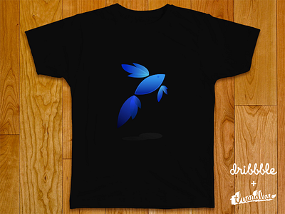 Betta Fishworks animal blue dribbble fish illustrator minimalism photoshop playoff threadless