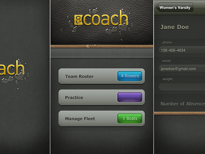 Cocoach app ios ui