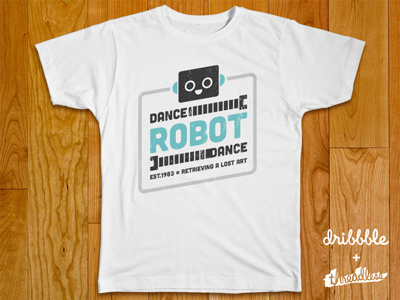 Dance Robot Dance dance dribbble robot t shirt threadless