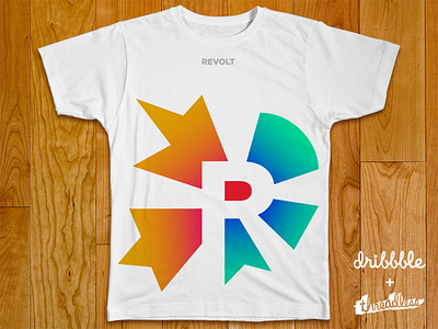 Revolt contest design dribbble logo revolt threadless