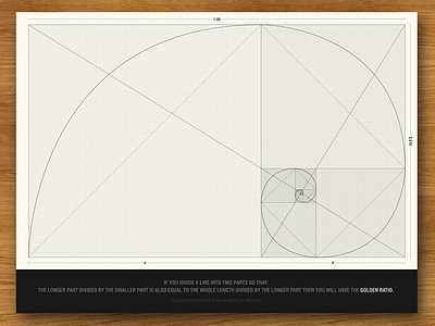 THE GOLDEN RATIO poster the golden ratio