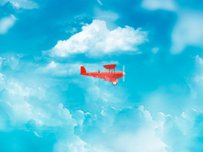 Fly airplane cloud fly icon sky