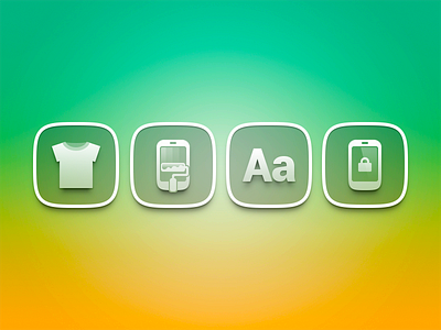 transparent icons font icon lockscreen theme transparent wallpaper