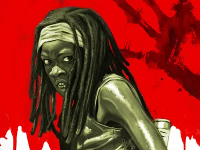 Michonne danai gurira michonne the walking dead zombies