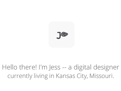 Website Intro and Logo jessica pine jpine logo pine web