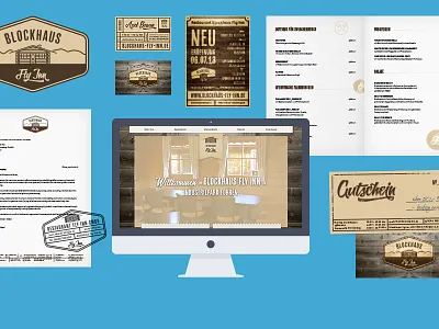 Blockhaus Branding branding logo website