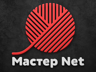 Master Net cards identity internet lettering logo red trangle tv