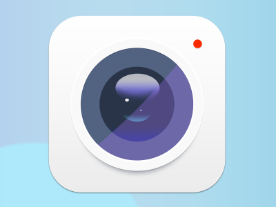 Camera camera flat icon ios7