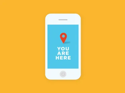 You Are Here editorial infographic