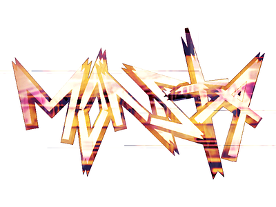 "Monsta" Lettering lettering monsta type