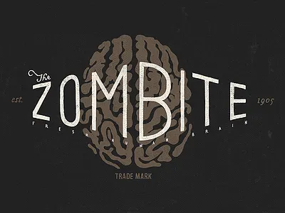 Zombite (New version) brain brains mark trade zombie