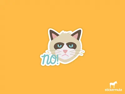 Grumpy Cat Sticker grumpy cat playoff sticker