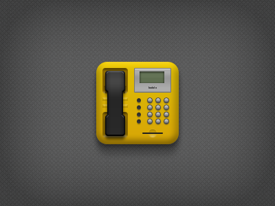 Public Telephone icon phone public telephone yellow