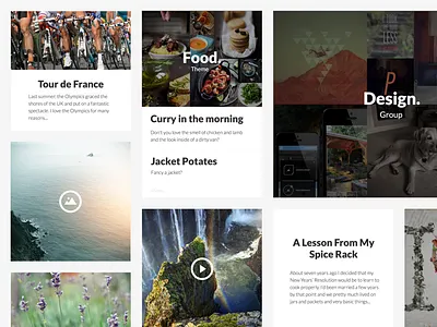 The Grid. article grid illustrator interface photo photoshop sketch typography ui ux video