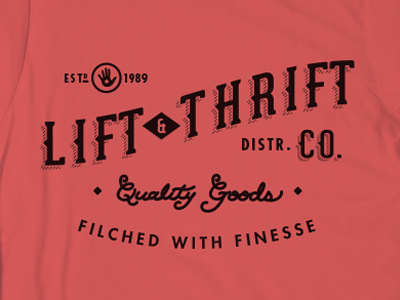 Lift 'n' Thrift Distribution Co. nerdery thief type