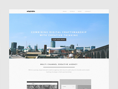 adaptable website adaptable clean minimal responsive simple website