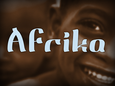 Africa ethiopia font