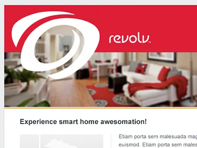 Revolv E-mail Newsletter email