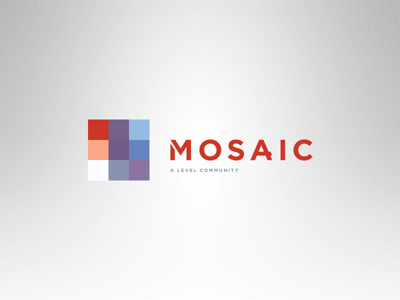 Mosiac branding logo mark mosiac tractionokc